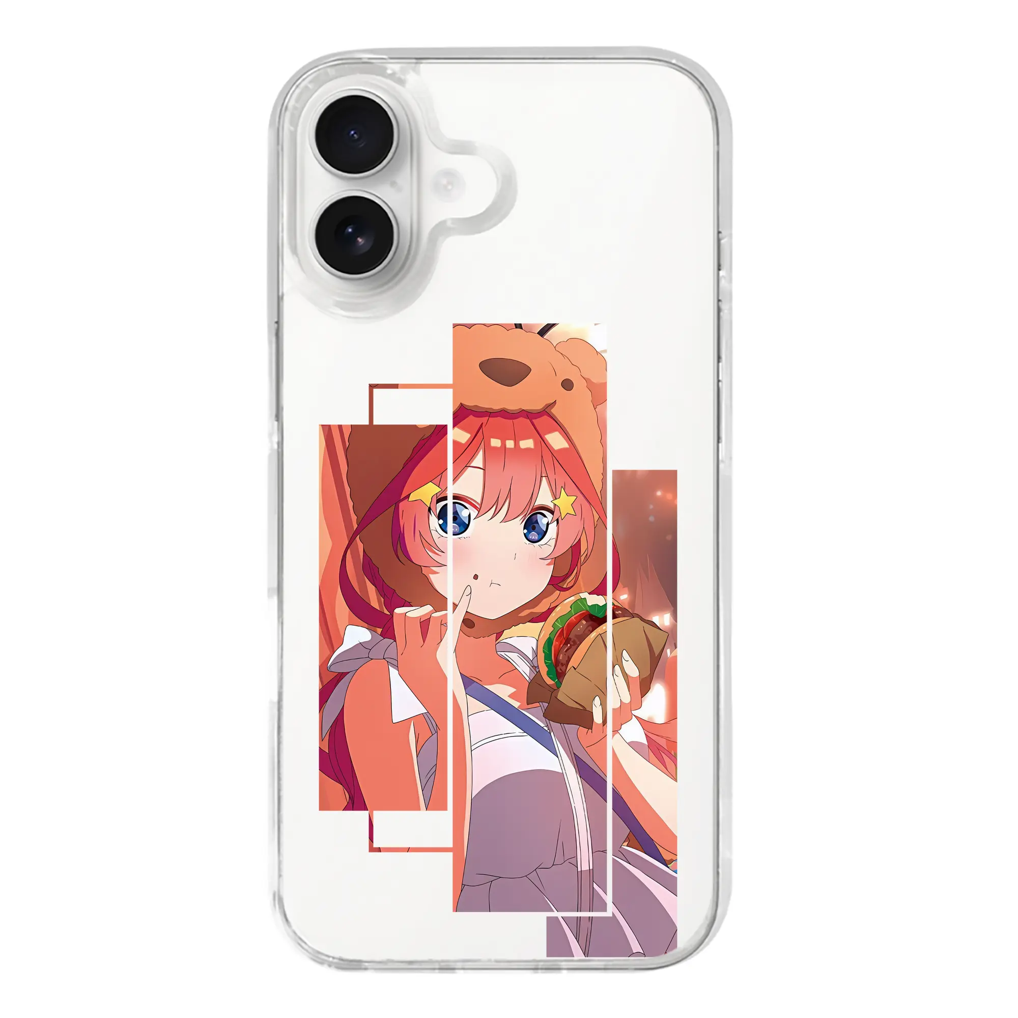 五等分の花嫁 グッズ 中野 五月 - iPhone 17シリーズ 透明スマホケース – 薄型・耐衝撃・精密フィット保護カバー